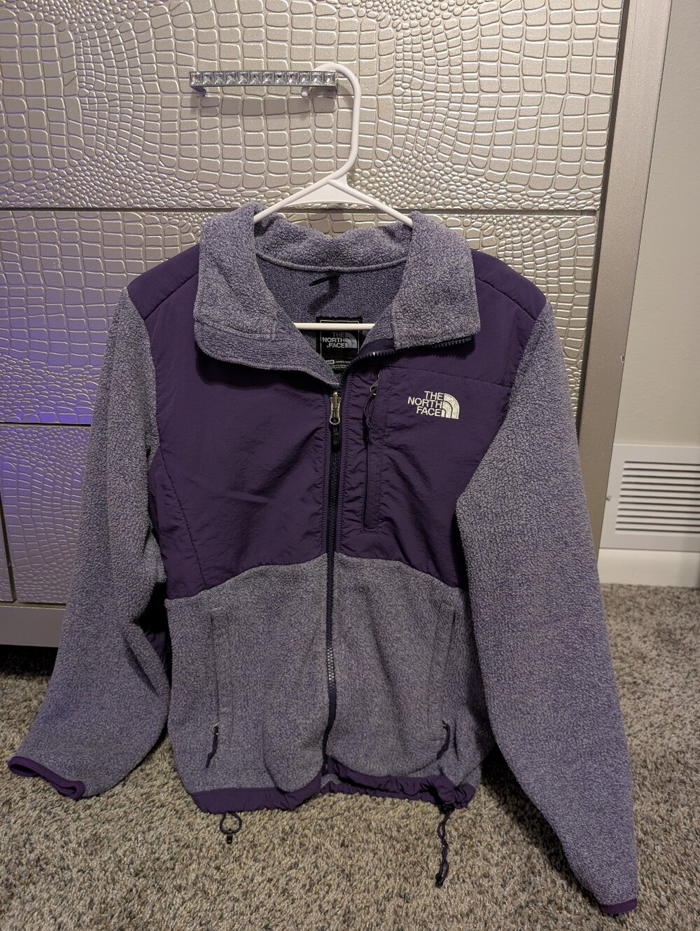 The North Face Two-Tone Purple Fleece Jacket